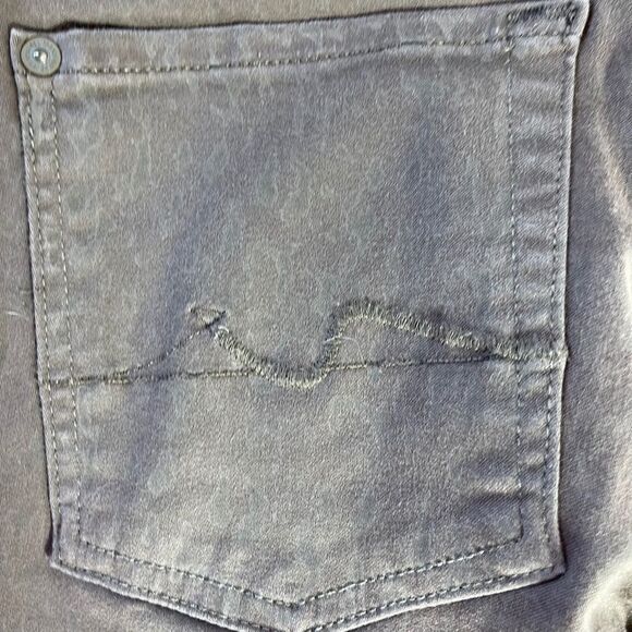 7 FAM Gwenevere Brown Skinny Jeans Sz 27 - Picture 6 of 7